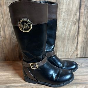 Kids Michael Kors riding boots